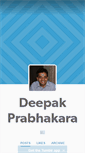 Mobile Screenshot of deepakprabhakara.com